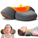 Electric Cervical Massage Pillow with Heating and Vibration